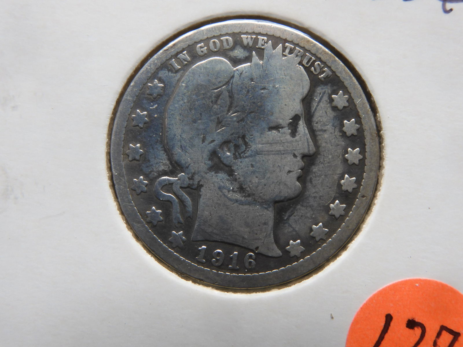 1916 Barber Quarter (1 of 3)