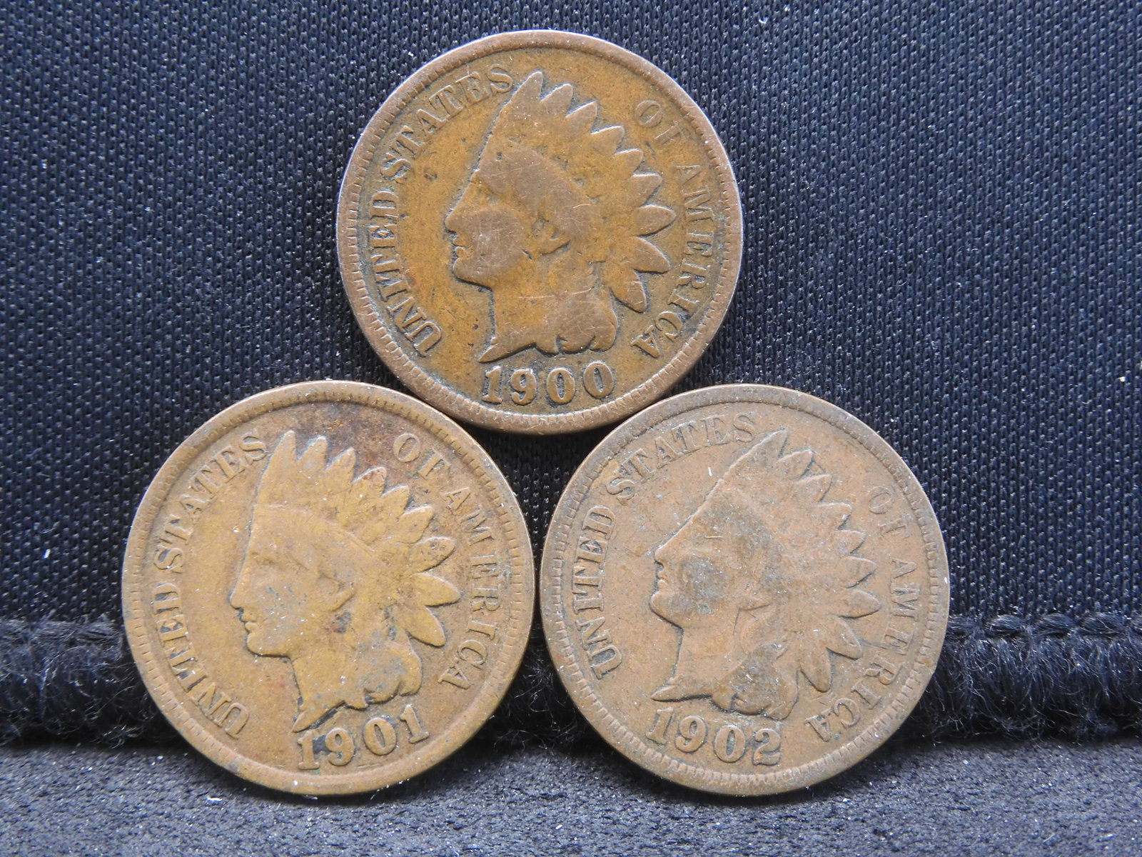 1900, 1901, 1902 Indian Pennies: 1900, 1901, 1902 Indian Pennies