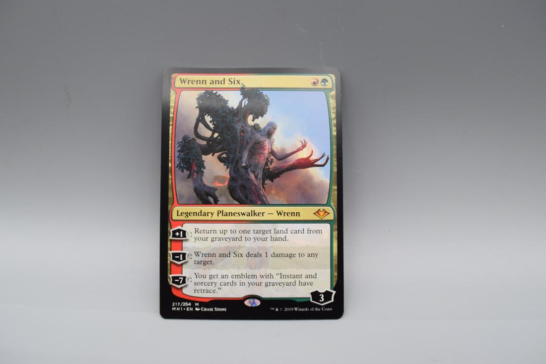 MTG Magic the Gathering Wrenn and Six Modern Horizons Mythic Rare Planeswalker (1 of 2)