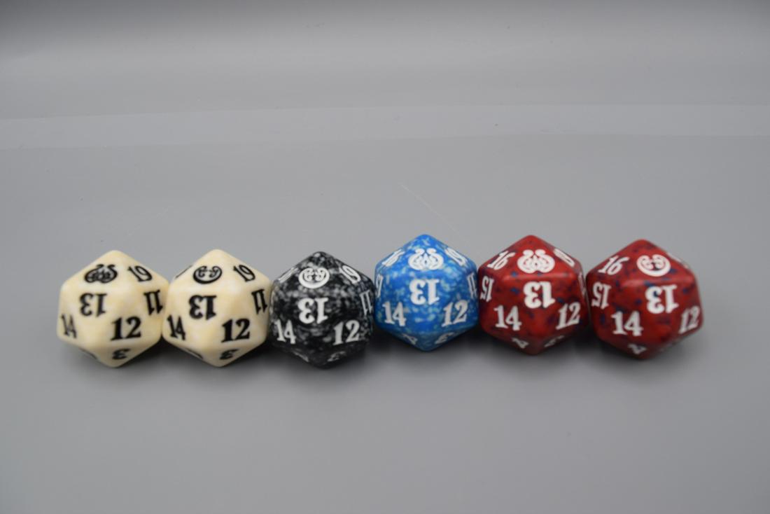 MTG Magic the Gathering Kaladesh Block Spindown Counter Dice Lot of 6: MTG Magic the Gathering Kaladesh Block Spindown Counter Dice Lot of 6