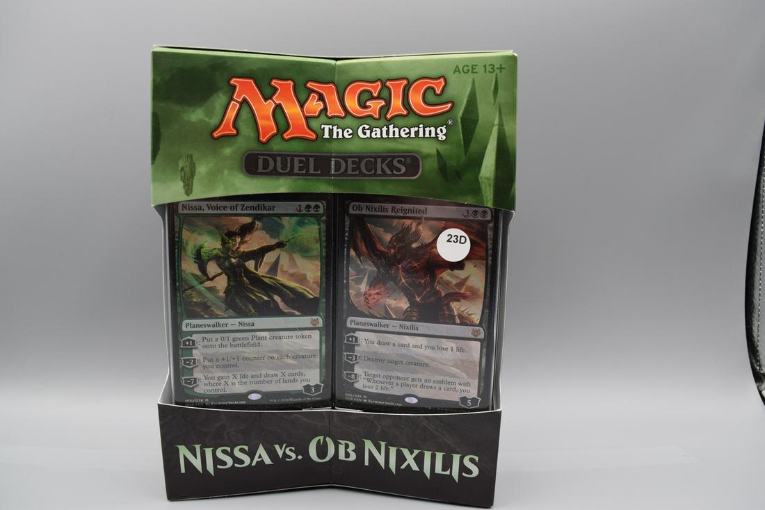 MTG Magic the Gathering Sealed Nissa Vs Ob Nixilis Duel Decks MIP: MTG Magic the Gathering Sealed Nissa Vs Ob Nixilis Duel Decks MIP