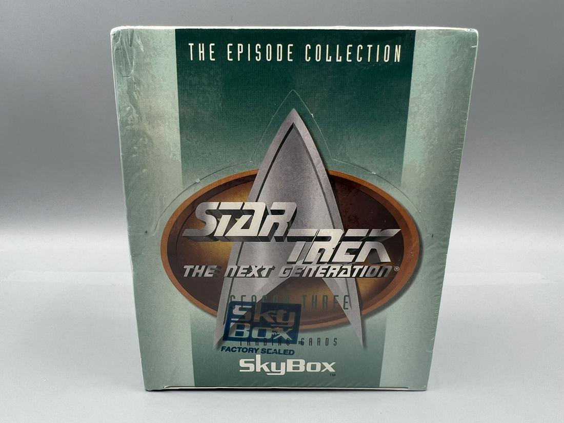 1995 Skybox Star Trek The Next Generation The Episode Collection Unopened Wax Box (1 of 2)