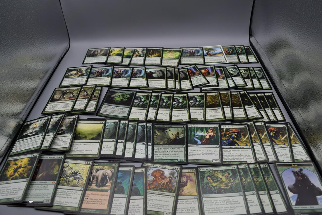 MTG Magic the Gathering Green Modern Border Mixed Lot (1 of 3)