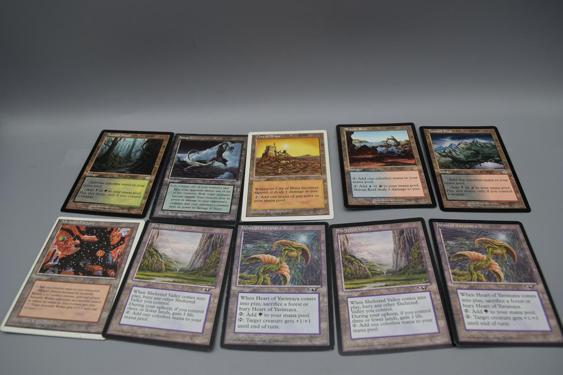 MTG Magic the Gathering Lands Old Border Mixed Lot (1 of 1)