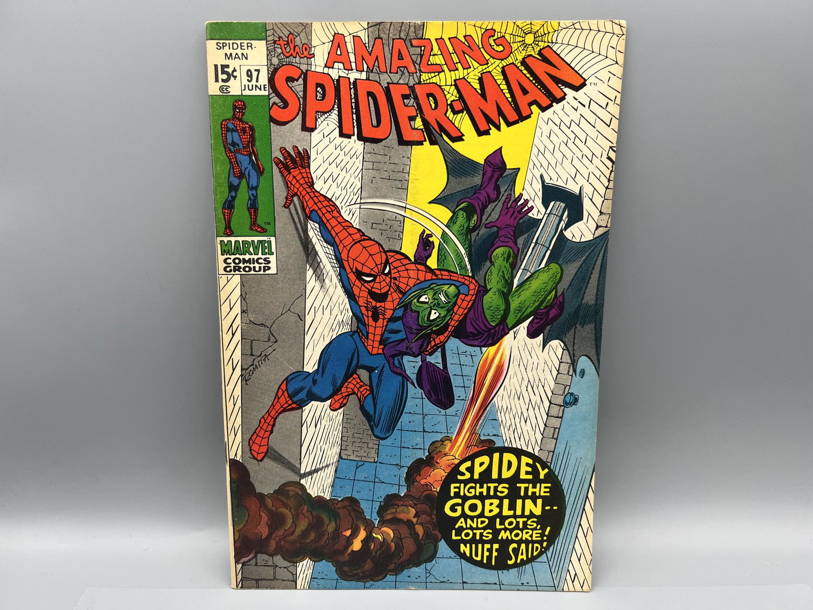 The Amazing Spiderman #97 - Green Goblin app - Drug Story - Marvel Comics (1 of 4)