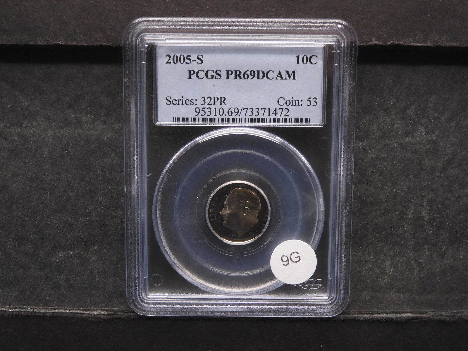 2005-S Roosevelt Dime. PCGS PR69DCAM. (1 of 4)