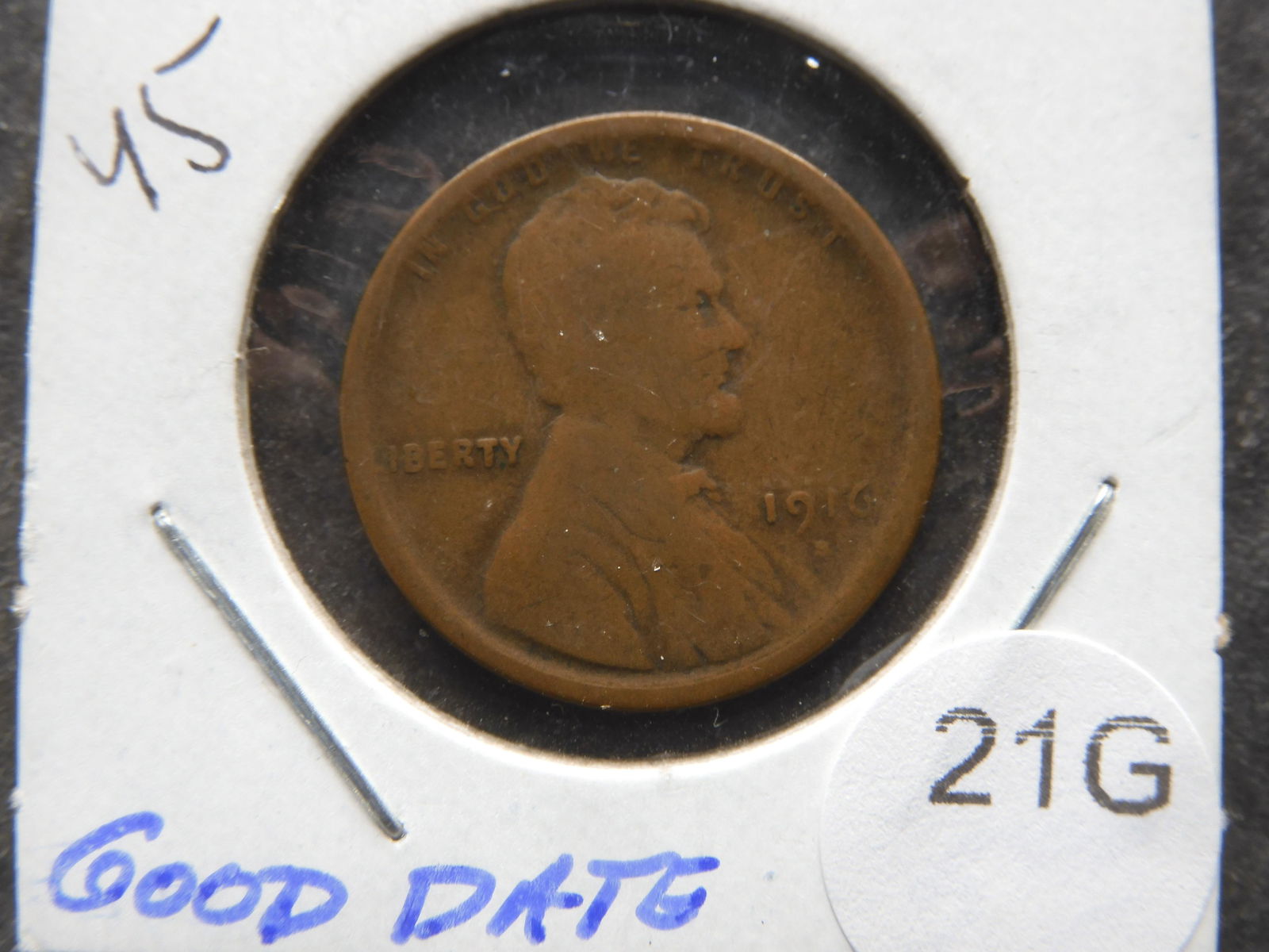 1912-S Lincoln Wheat Cent  NGC F15 BN (1 of 3)