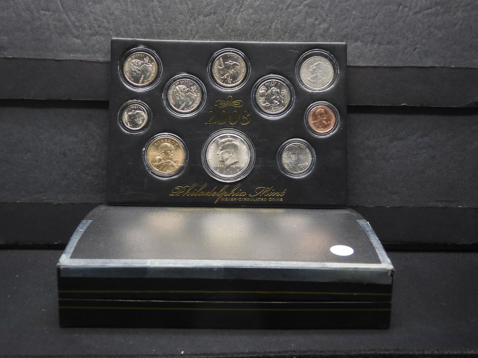 2008 -P UNC Coin Set  10 Coins (1 of 2)