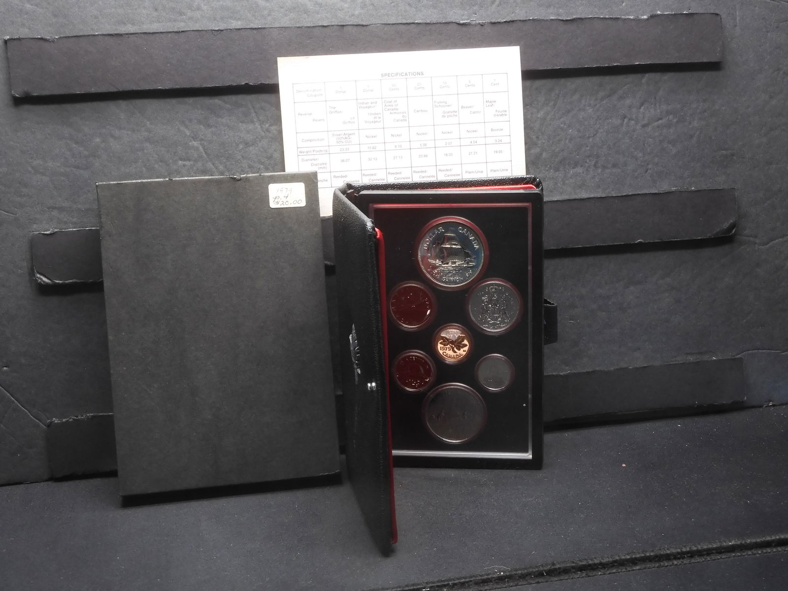 1979 Double Dollar 7 Coin Canadian Set (1 of 5)