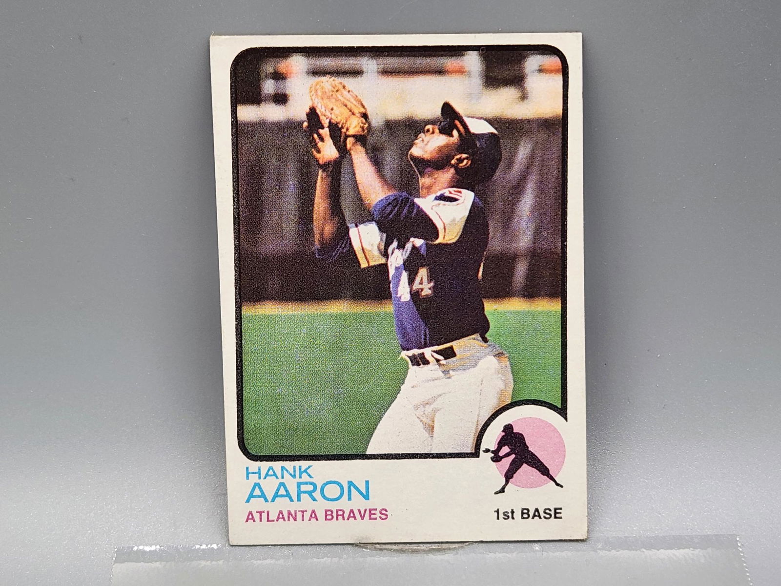 1973 Topps Hank Aaron #100 HOF (1 of 2)