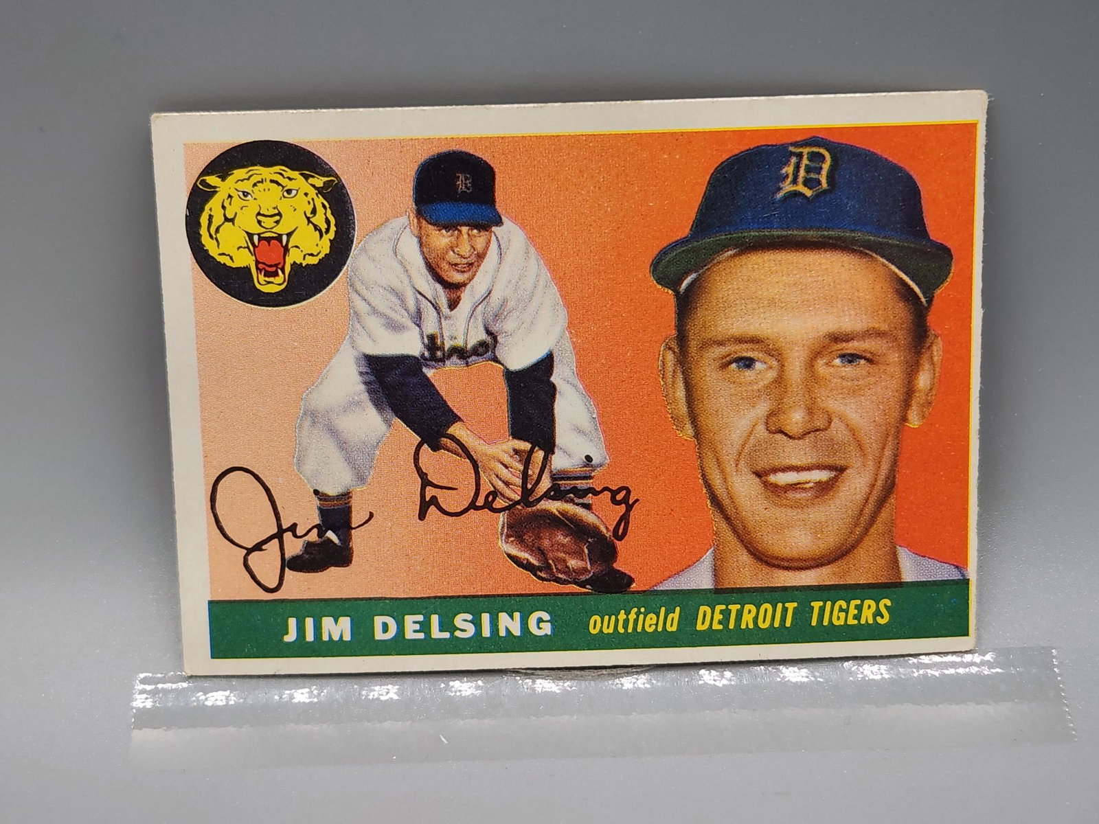 1955 Topps Jim Delsing #192 Tough High Number: 1955 Topps Jim Delsing #192 Tough High Number