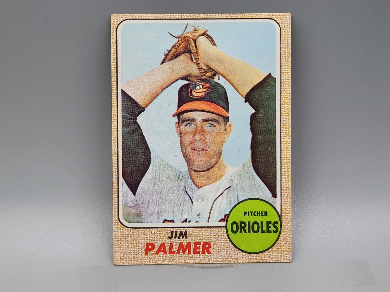 1968 Topps Jim Palmer #575 HOF: 1968 Topps Jim Palmer #575 HOF