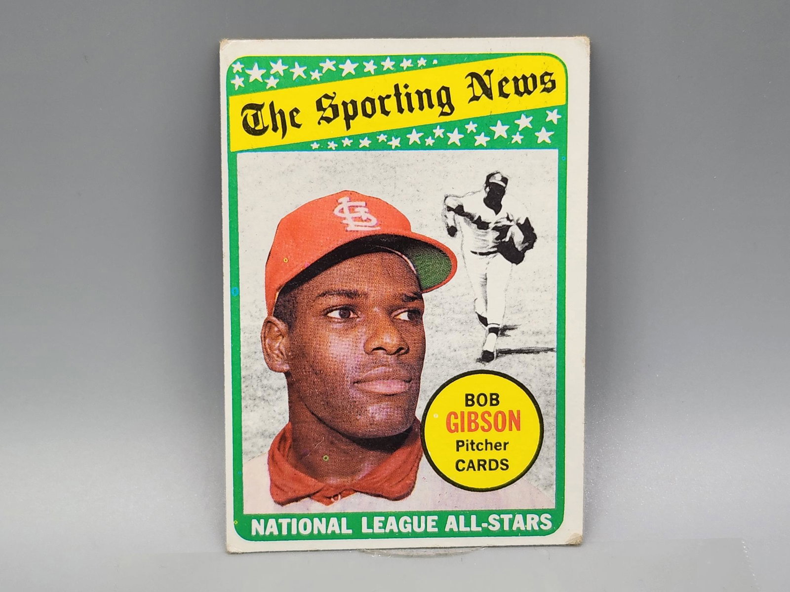 1969 Topps Bob Gibson #432 HOF (1 of 2)