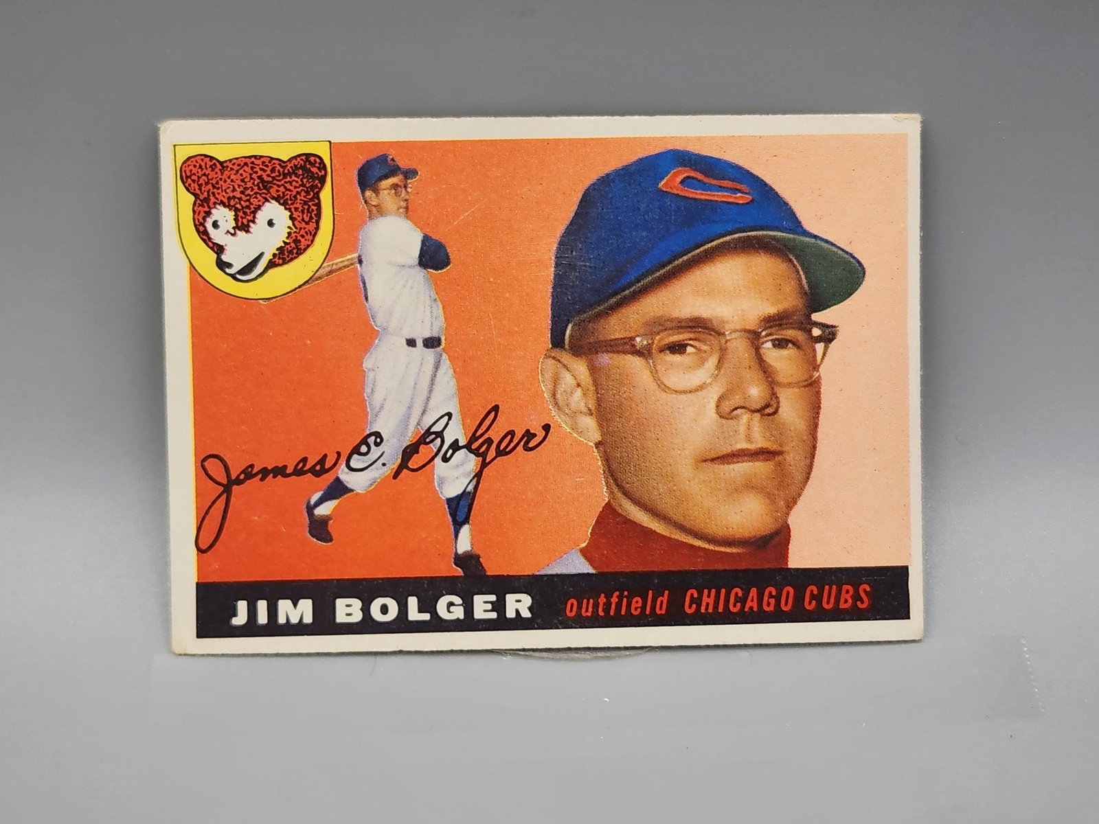 1955 Topps Jim Bolger #179 Tough High Number: 1955 Topps Jim Bolger #179 Tough High Number