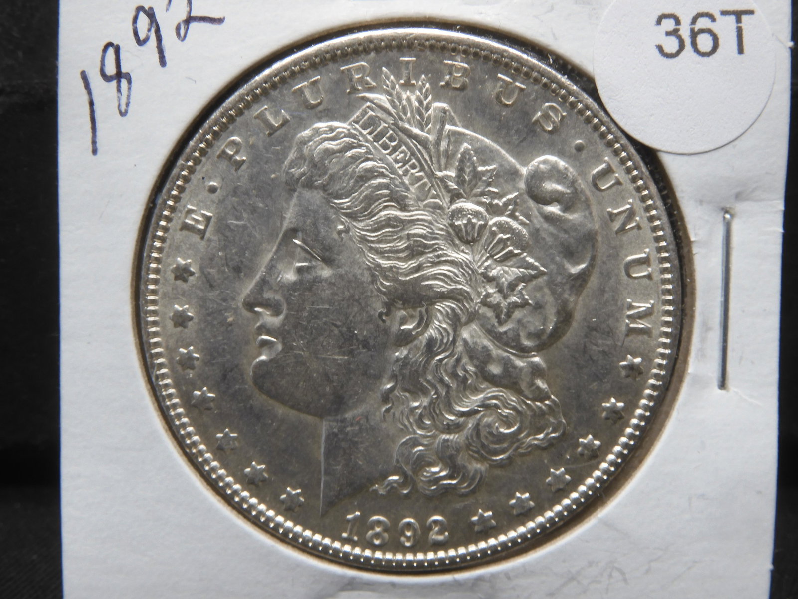1892 Morgan Dollar (1 of 3)