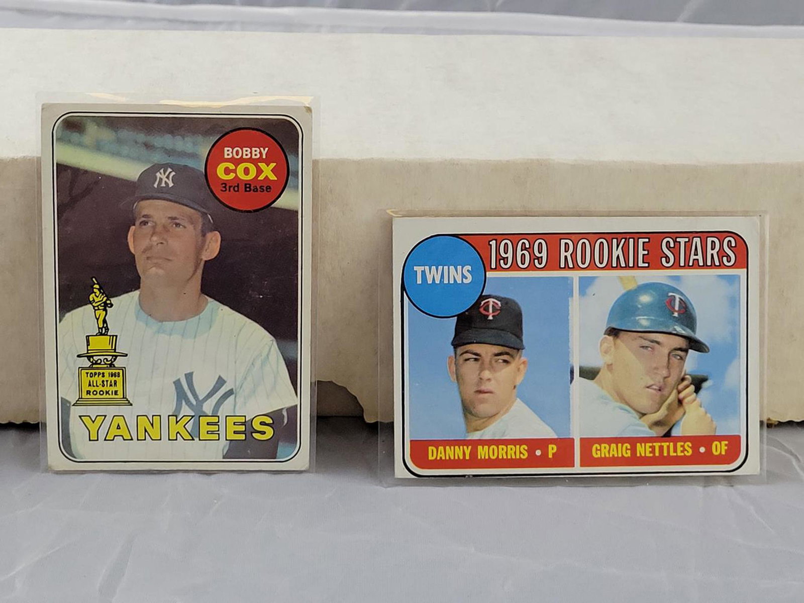 1969 Topps Baseball Rookie Pair (1 of 4)