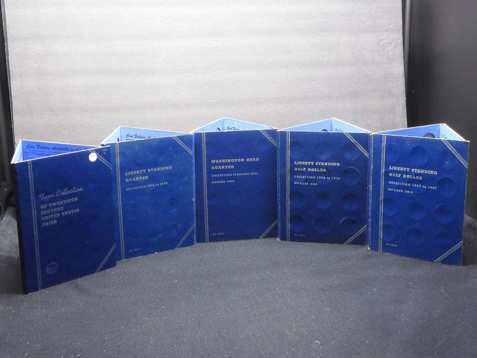 (5) Empty Whitman Coin Albums (1 of 10)