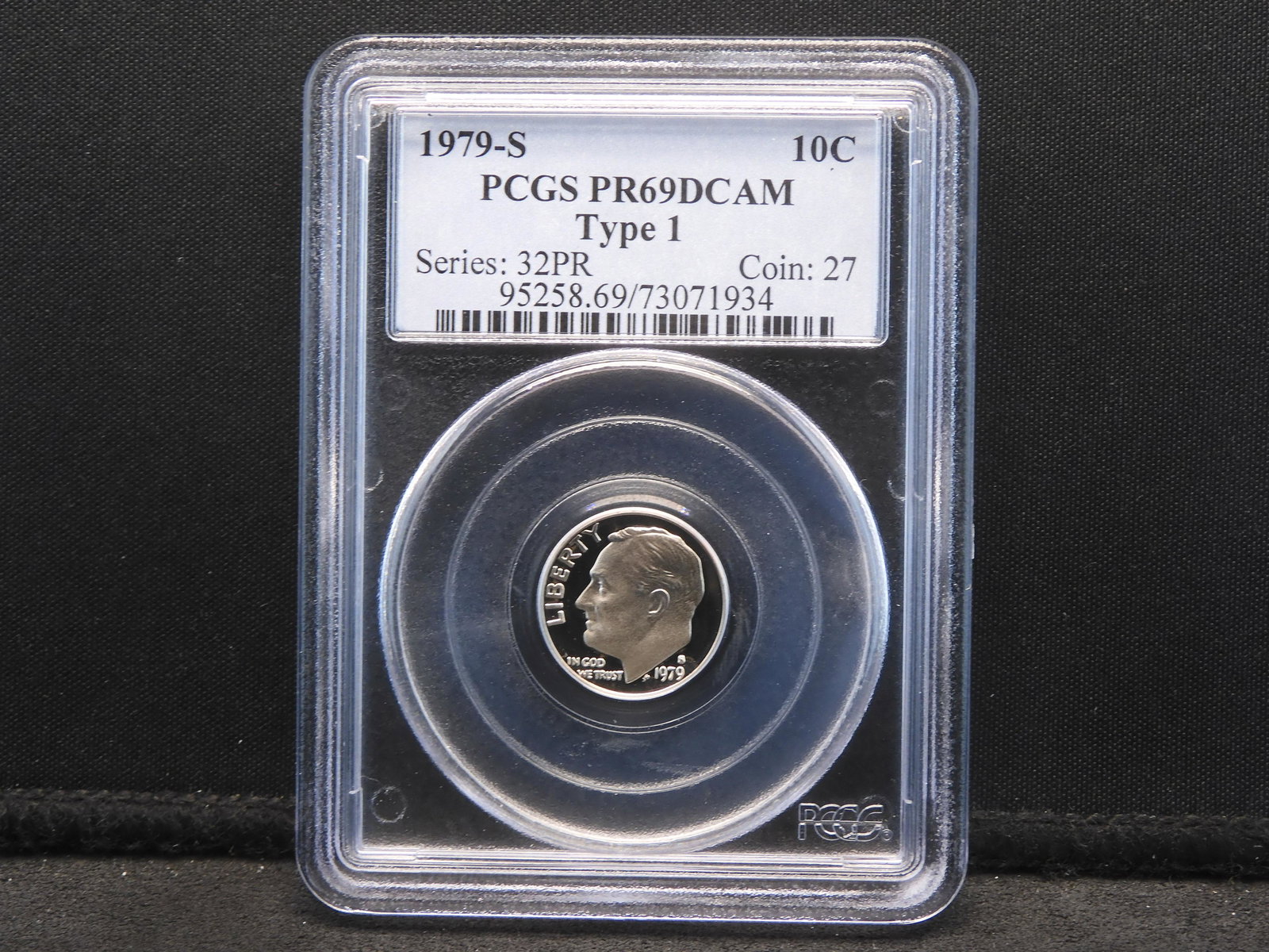 1979-S Roosevelt Dime Type 1 - PCGS PR69DCAM (1 of 4)