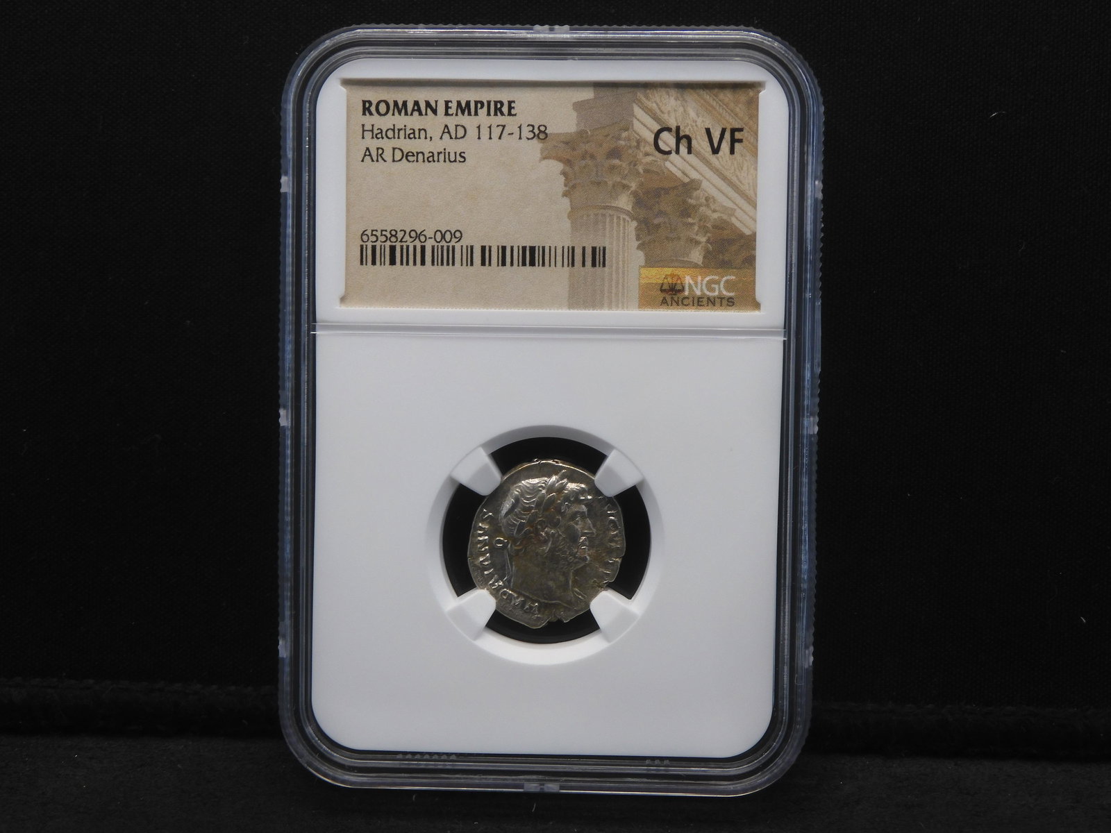 Roman Empire - Hadrian, AD 117-138 AR Denarius - NGC Ancients (1 of 4)