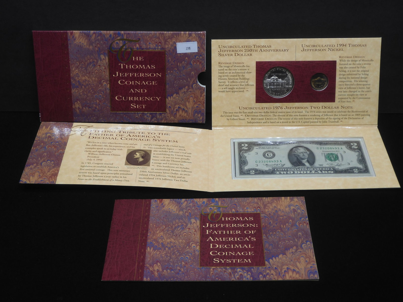 The Thomas Jefferson Coinage & Currency Set - OGP (1 of 9)