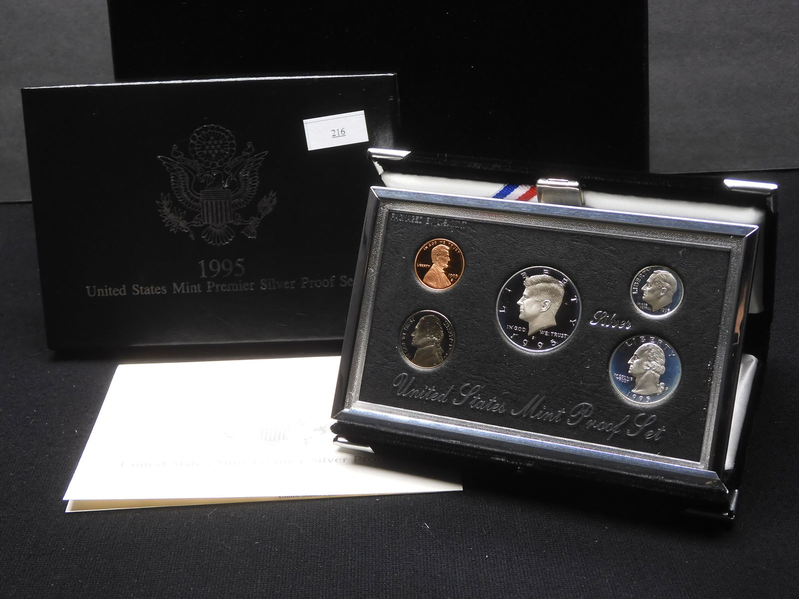 1995-S Premier SILVER Proof Set OGP (1 of 4)
