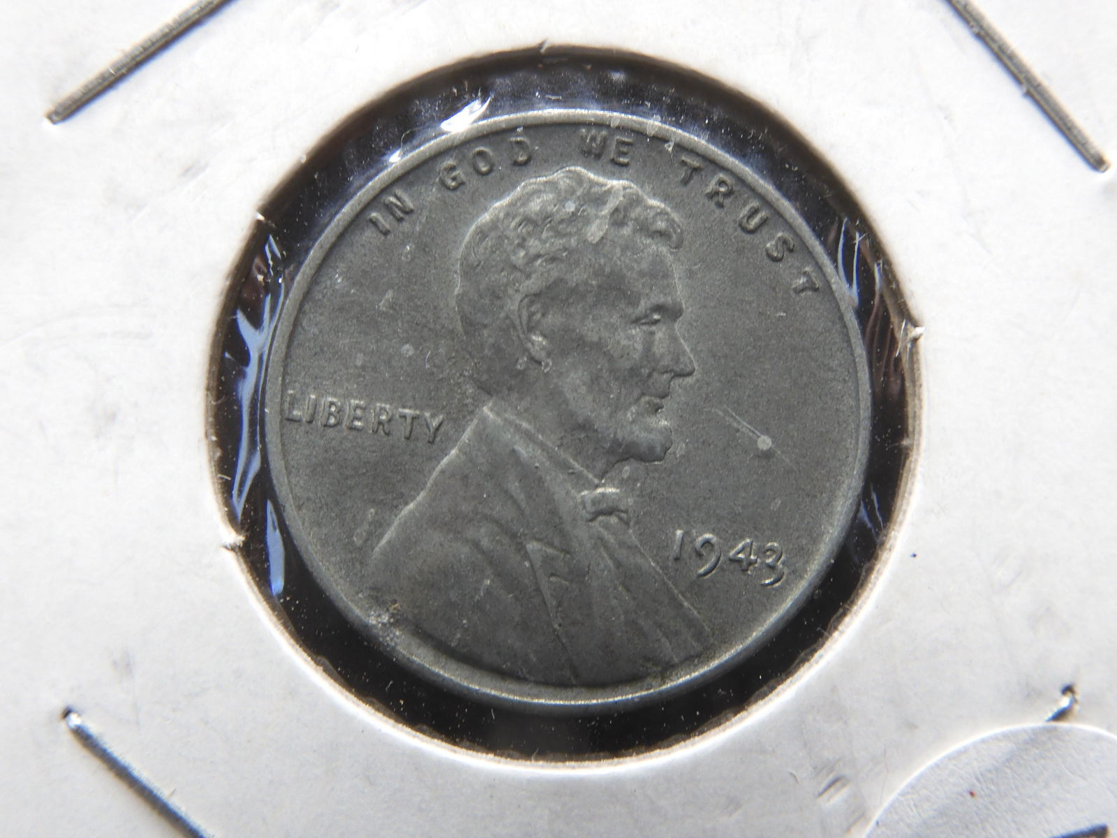 1943-P Lincoln Wheat Cent Error: 1943-P Lincoln Wheat Cent Error