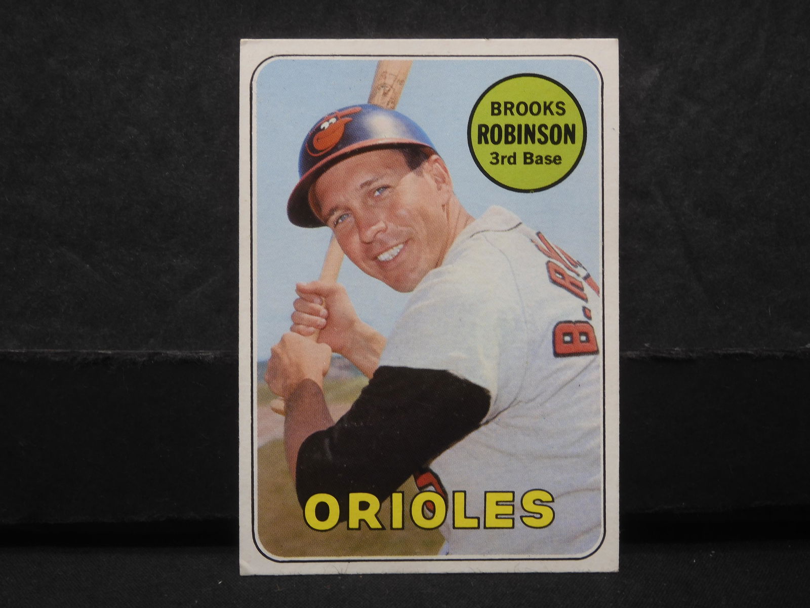 1969 TOPPS Brooks Robinson Card 550 Near Mint (1 of 2)
