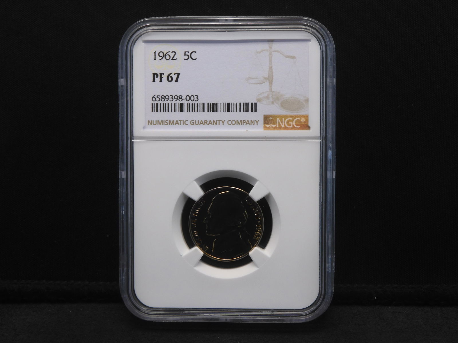 1962 Jefferson Nickel - NGC PF67 (1 of 4)