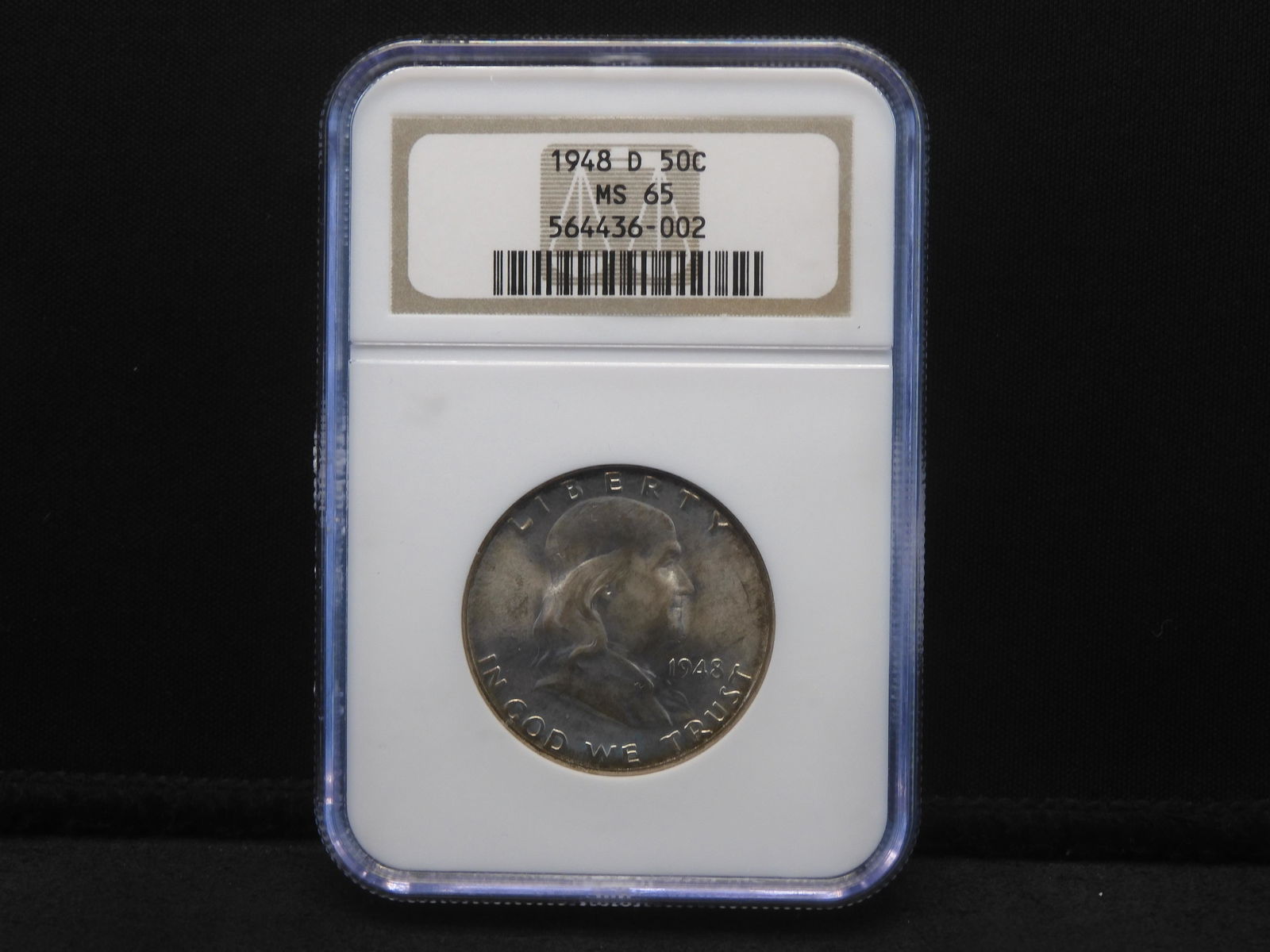 1948-D  Franklin Half Dollar - NGC MS65 (1 of 4)