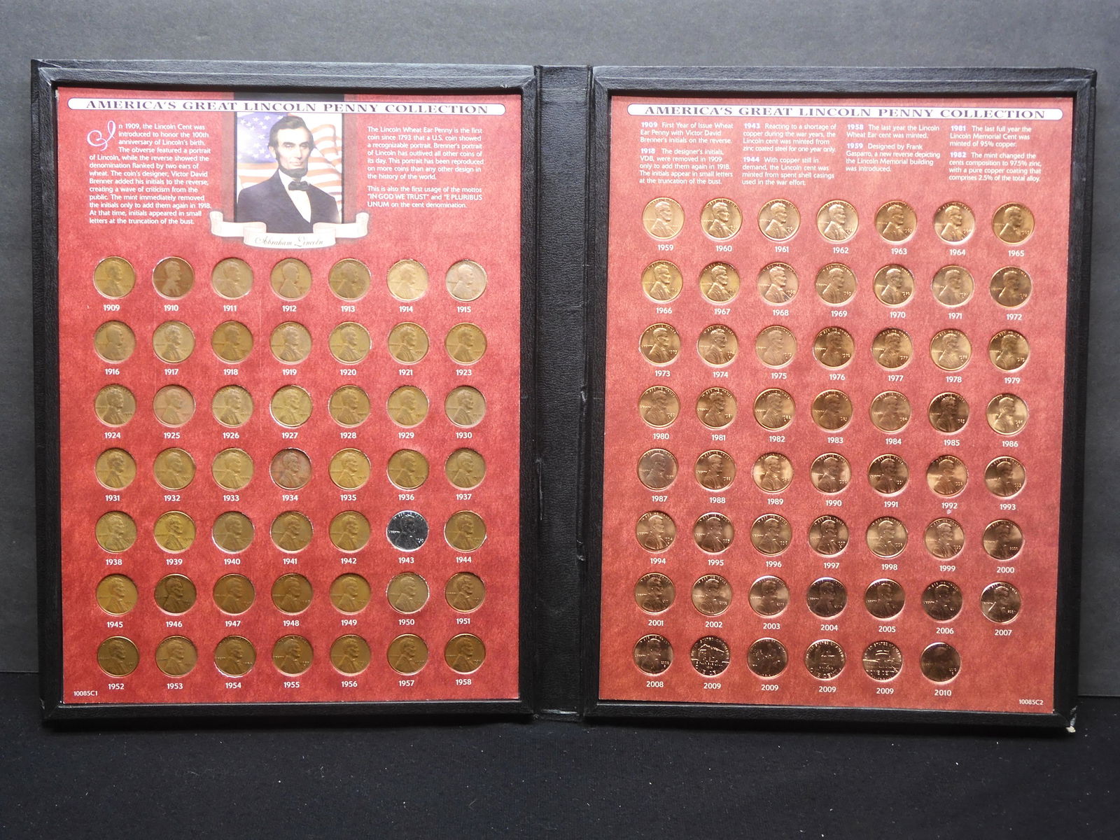 America's Great Lincoln Penny Collection - 1909 to 2010 - Impressive!! (1 of 6)