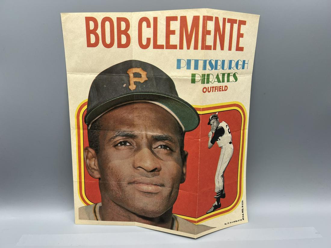 1970 Topps Posters Roberto Clemente #21 (1 of 2)