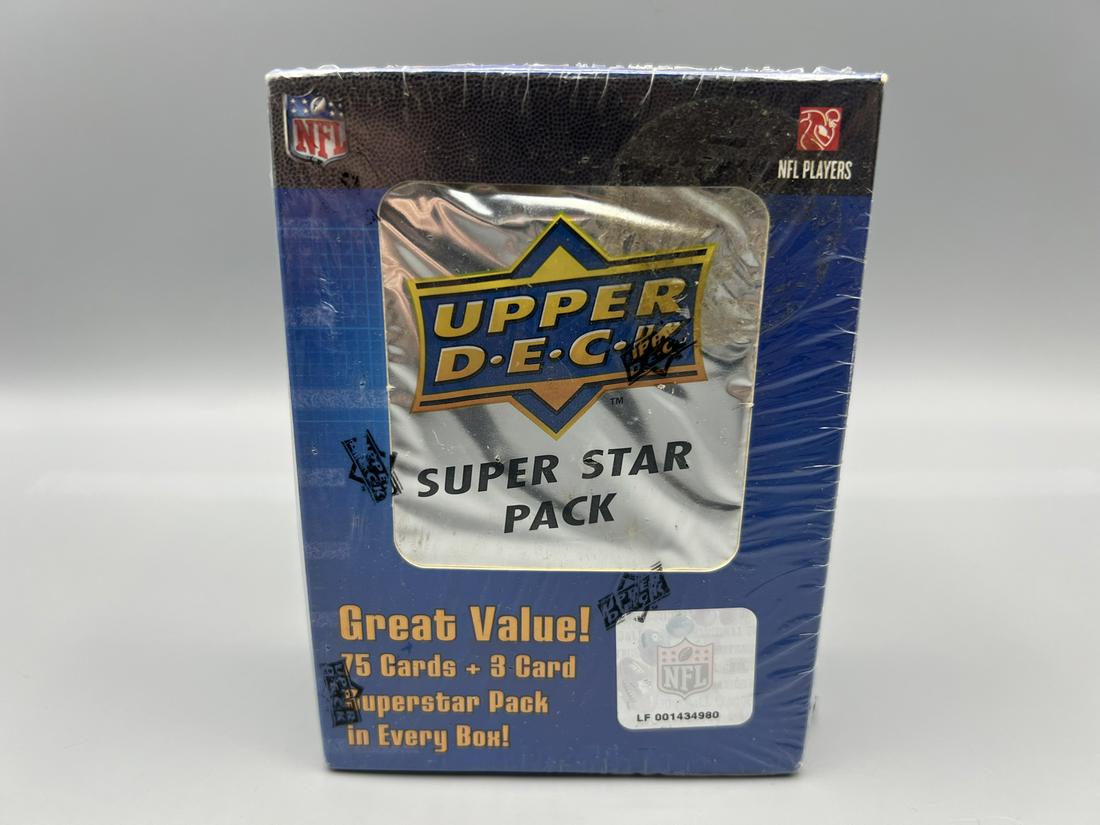 2008 Upper Deck Football Unopened Super Star Pack Box - Possible Matt Ryan RC, Joe Flacco RC, Jake (1 of 2)