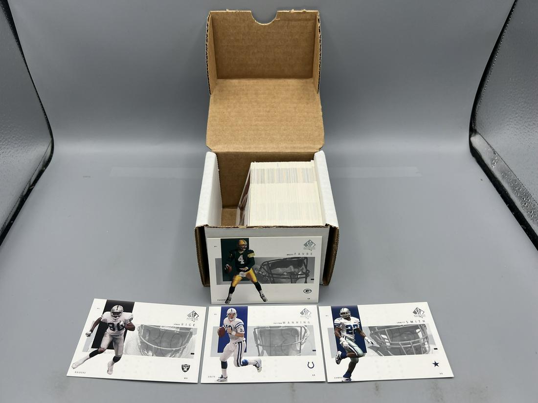 2001 SP Authentic Football Complete Base Set 1-90 (1 of 4)