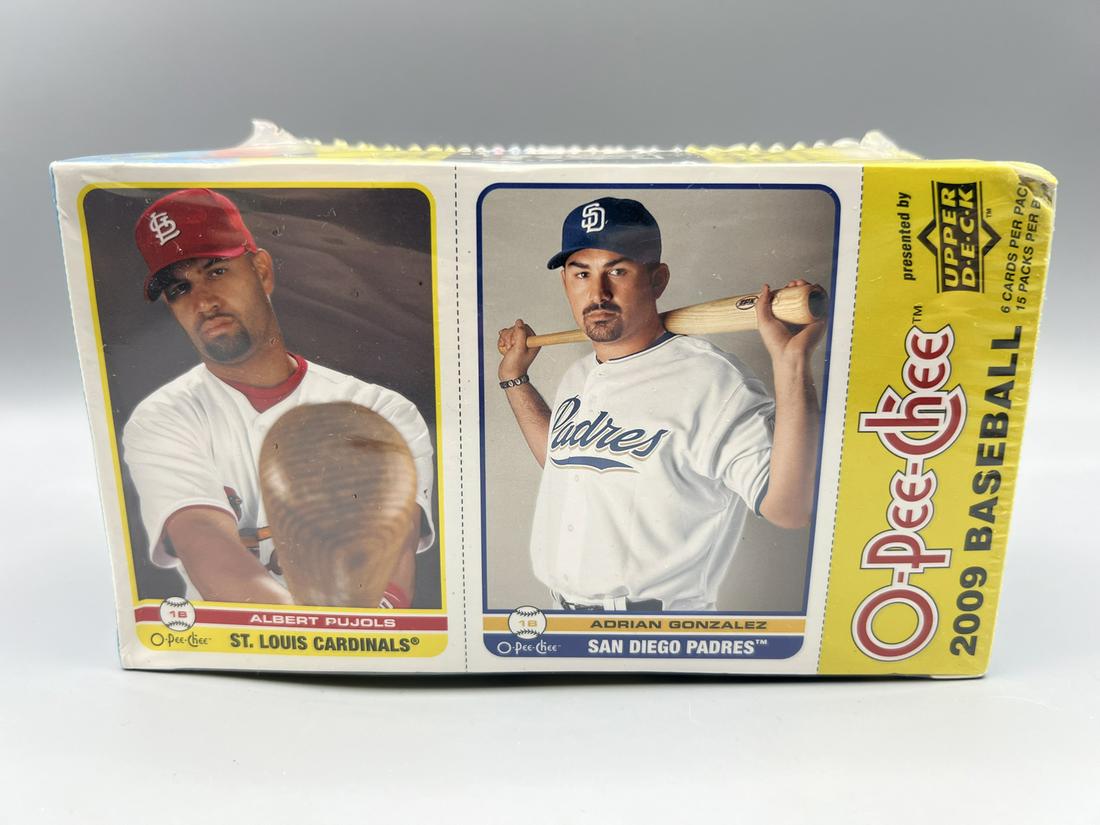 2009 O-Pee-Chee Baseball Unopened Blaster Box - Possible Elvin Andrus RC, Justin Turner RC, Koji: 2009 O-Pee-Chee Baseball Unopened Blaster Box - Possible Elvin Andrus RC, Justin Turner RC, Koji Uehara RC?