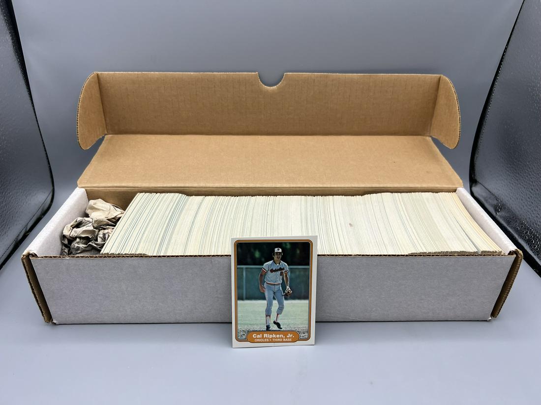 1982 Fleer Baseball Complete Set - Cal Ripken Jr Rookie (1 of 3)