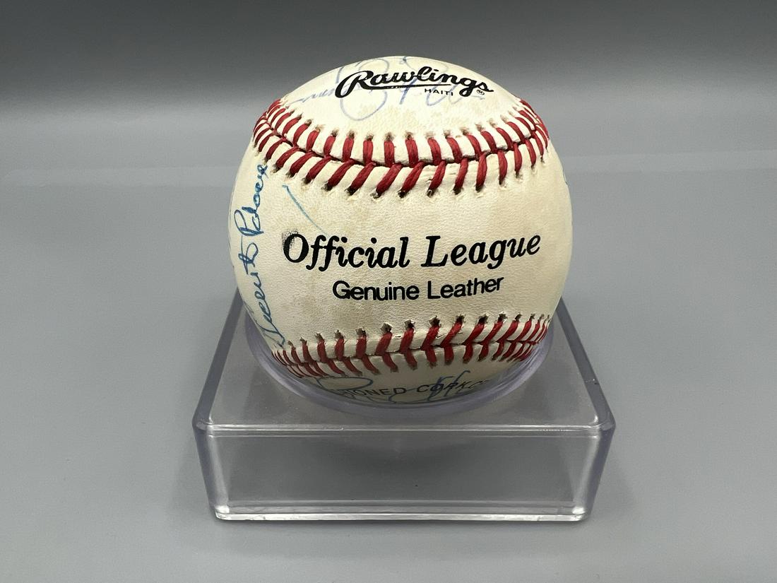 1988 Pittsburgh Pirates Team Signed Baseball - Bobby Bonilla, Sid Bream, RJ Reynolds, Rafael (1 of 5)