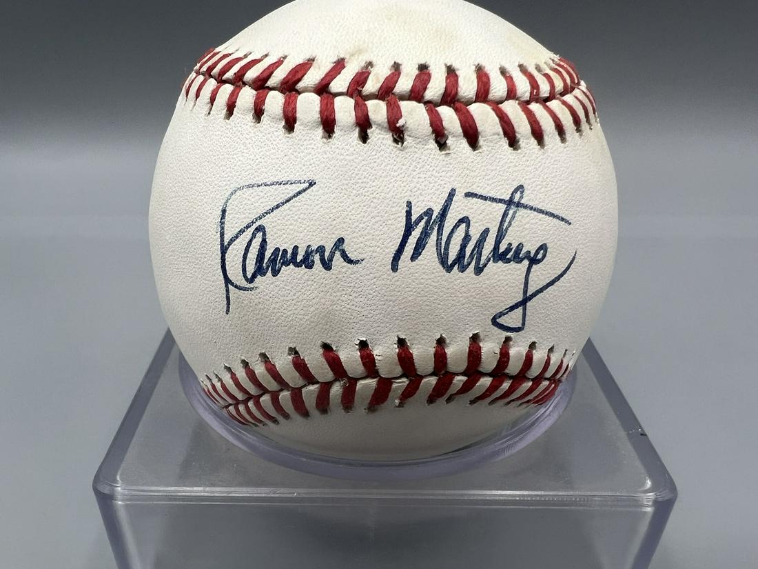 Ramon Martinez Signed Official National League Baseball - No COA (1 of 2)