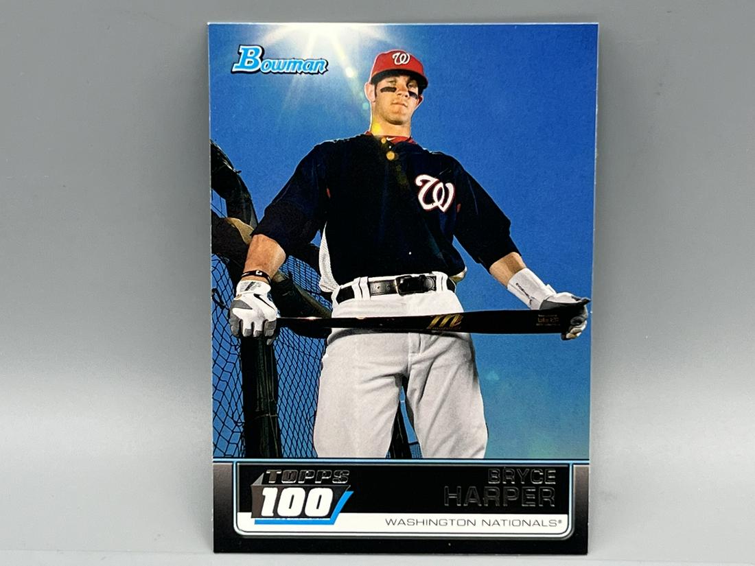 2011 Bowman Topps 100 Bryce Harper RC/Prospect Card #TP1 (1 of 2)