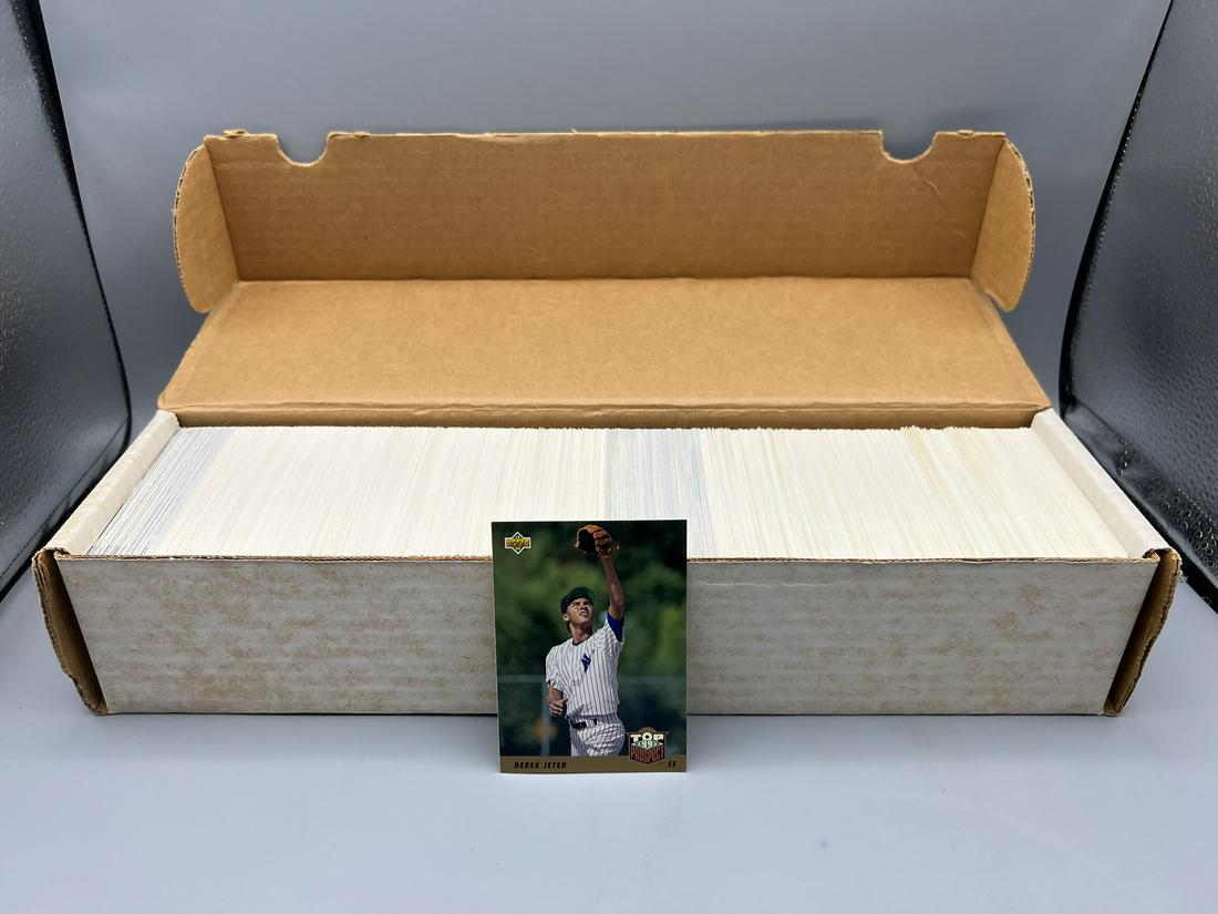 1993 Upper Deck Baseball Complete Set - Derek Jeter RC (1 of 3)