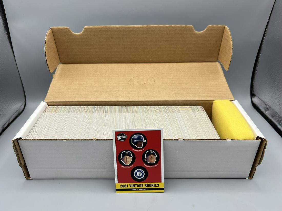 2001 UD Vintage Baseball Complete Set - Ichiro Suzuki RC (1 of 3)