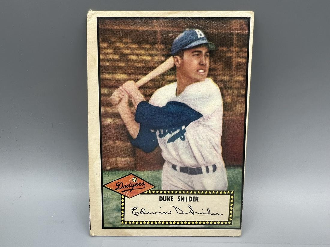 1952 Topps Duke Snider #37 (1 of 2)