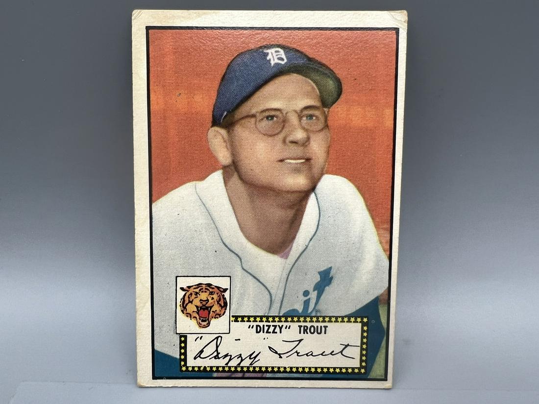 1952 Topps Dizzy Trout #39: 1952 Topps Dizzy Trout #39