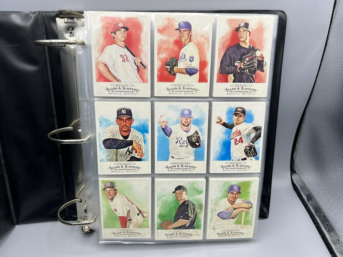 2009 Topps Allen & Ginter Baseball Complete Set with Short Prints and National Pride & Highlight (1 of 14)