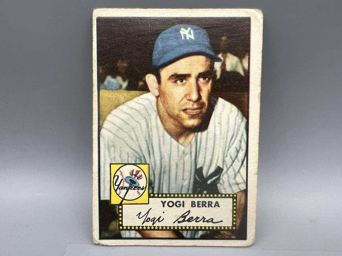 1952 Topps Yogi Berra #191: 1952 Topps Yogi Berra #191