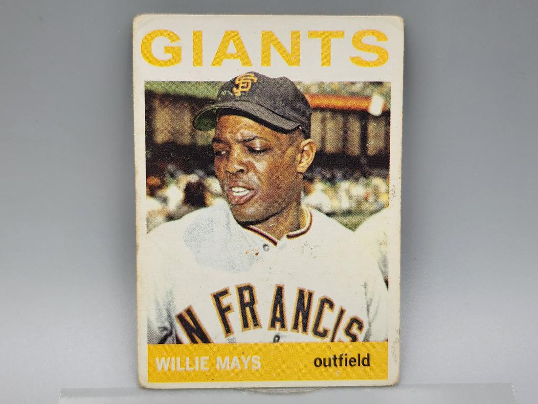 1964 Topps Willie Mays #150 HOF (1 of 2)