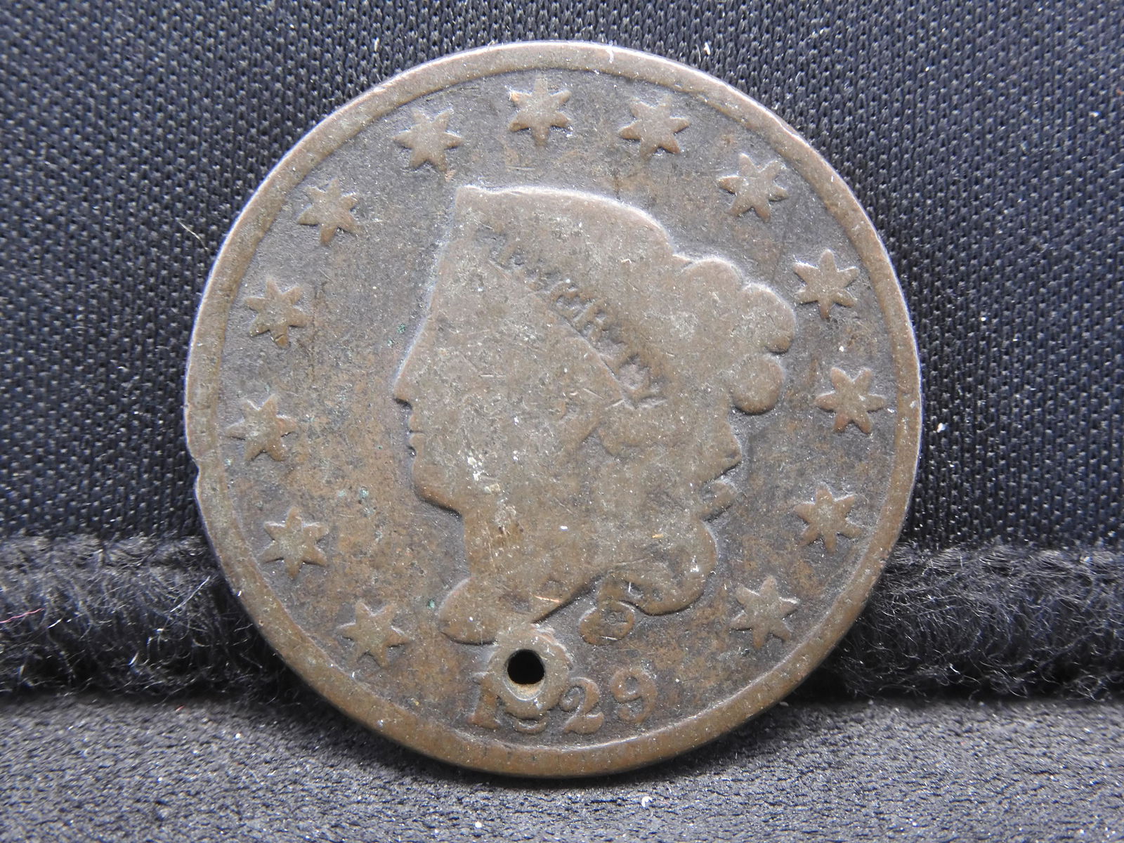 1829 Matron Head Large Cent - Over 190 Years Old! - Better Date! (1 of 2)