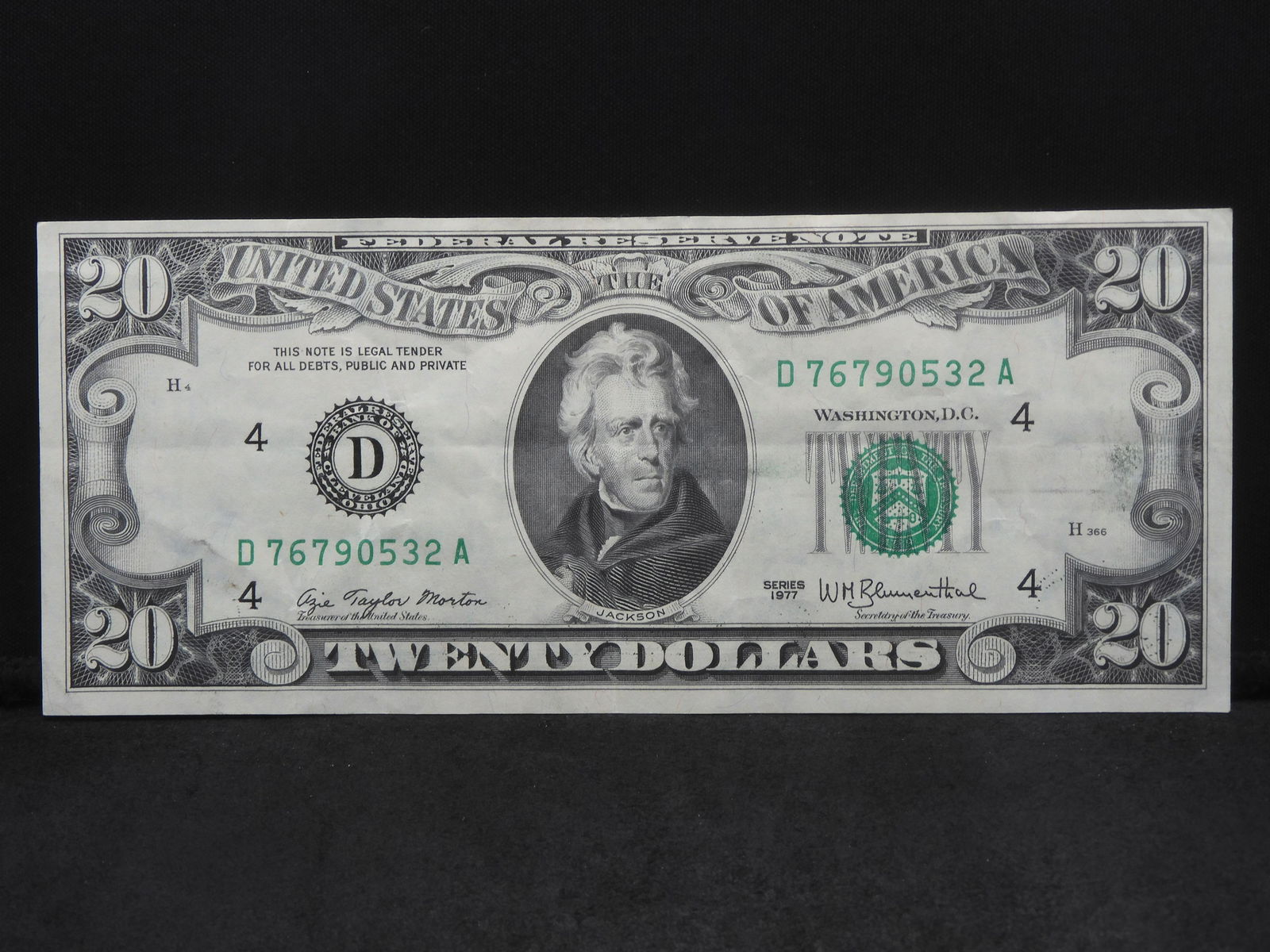 1977 Twenty Dollar FRN (1 of 3)