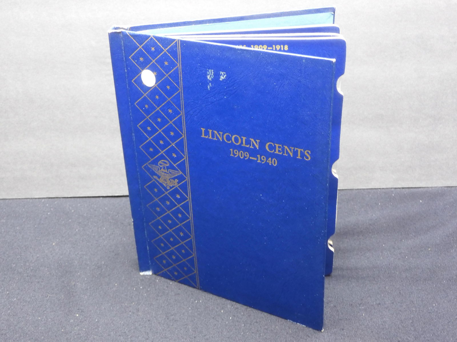 78 Lincoln Wheats from 1909-1940-S in Whitman slide album.  Missing 12 key and semi-key dates.  Nice (1 of 7)