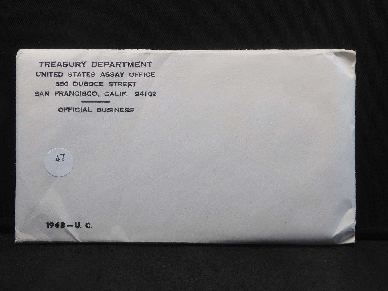 (10) coin 1968 P/D/S US Mint Set:  GEM BU in original mint package.  Silver Kennedy 50C. This set (1 of 2)