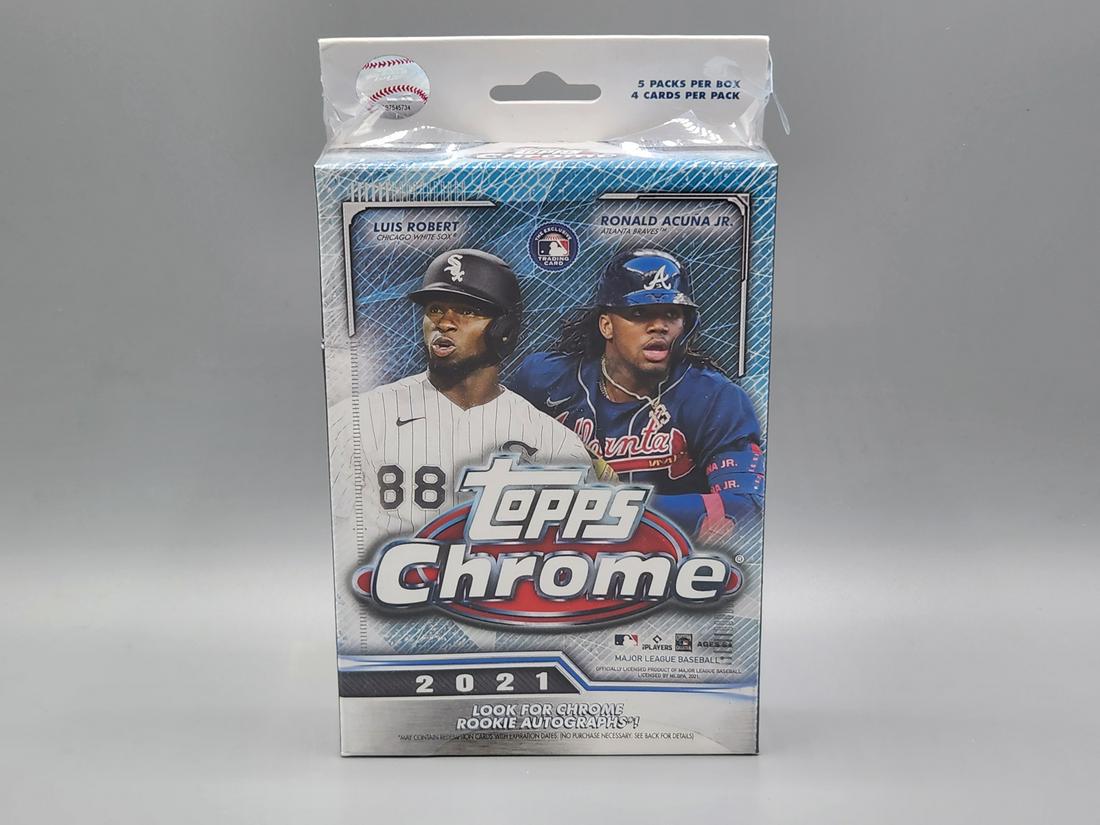 2021 Topps Chrome Baseball Hanger Box (1 of 2)